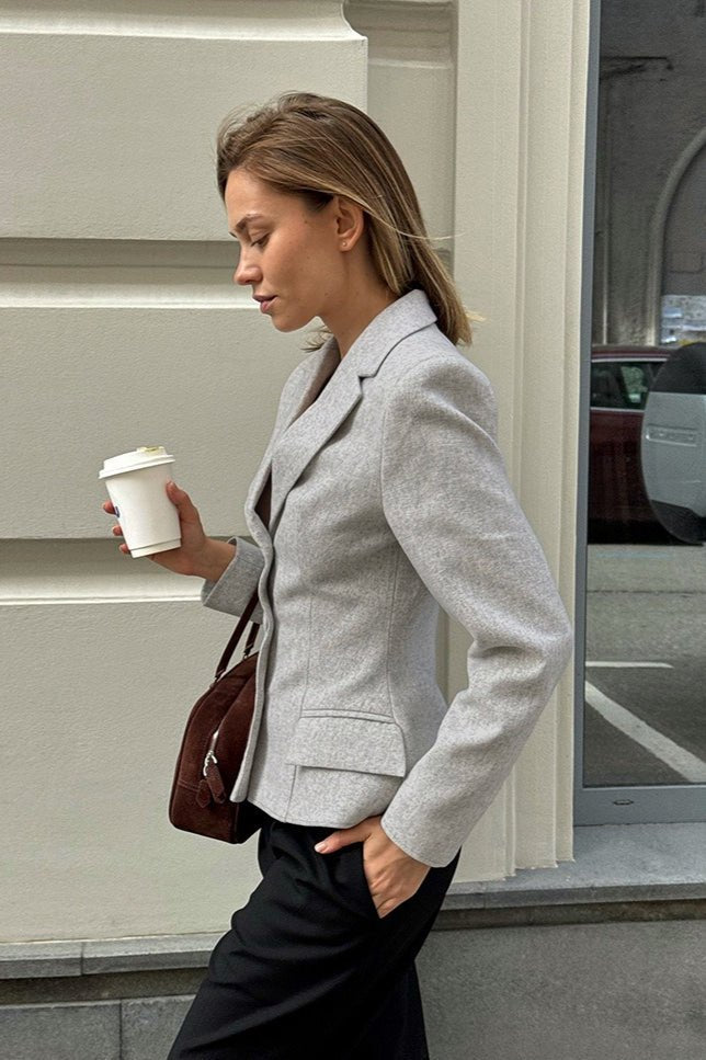 Blazer ajusté vintage Geraldine