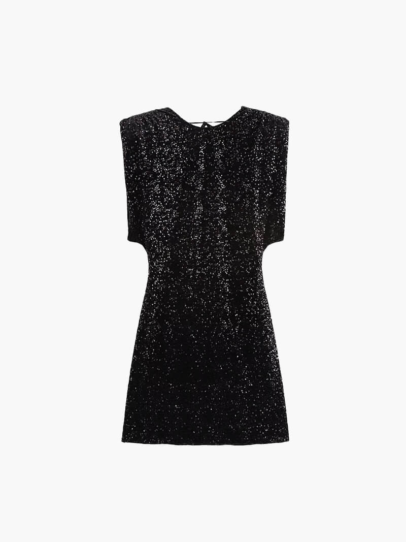 Robe courte scintillante Gillian
