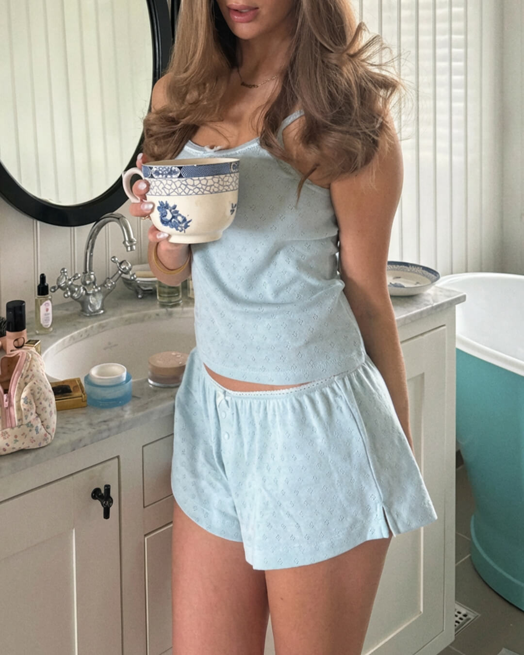Ensemble pyjama Gladys avec haut sans manches