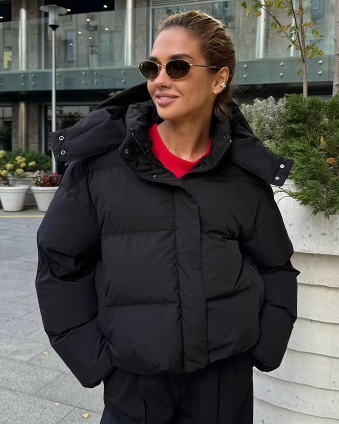 Veste matelassée à capuche Hannah