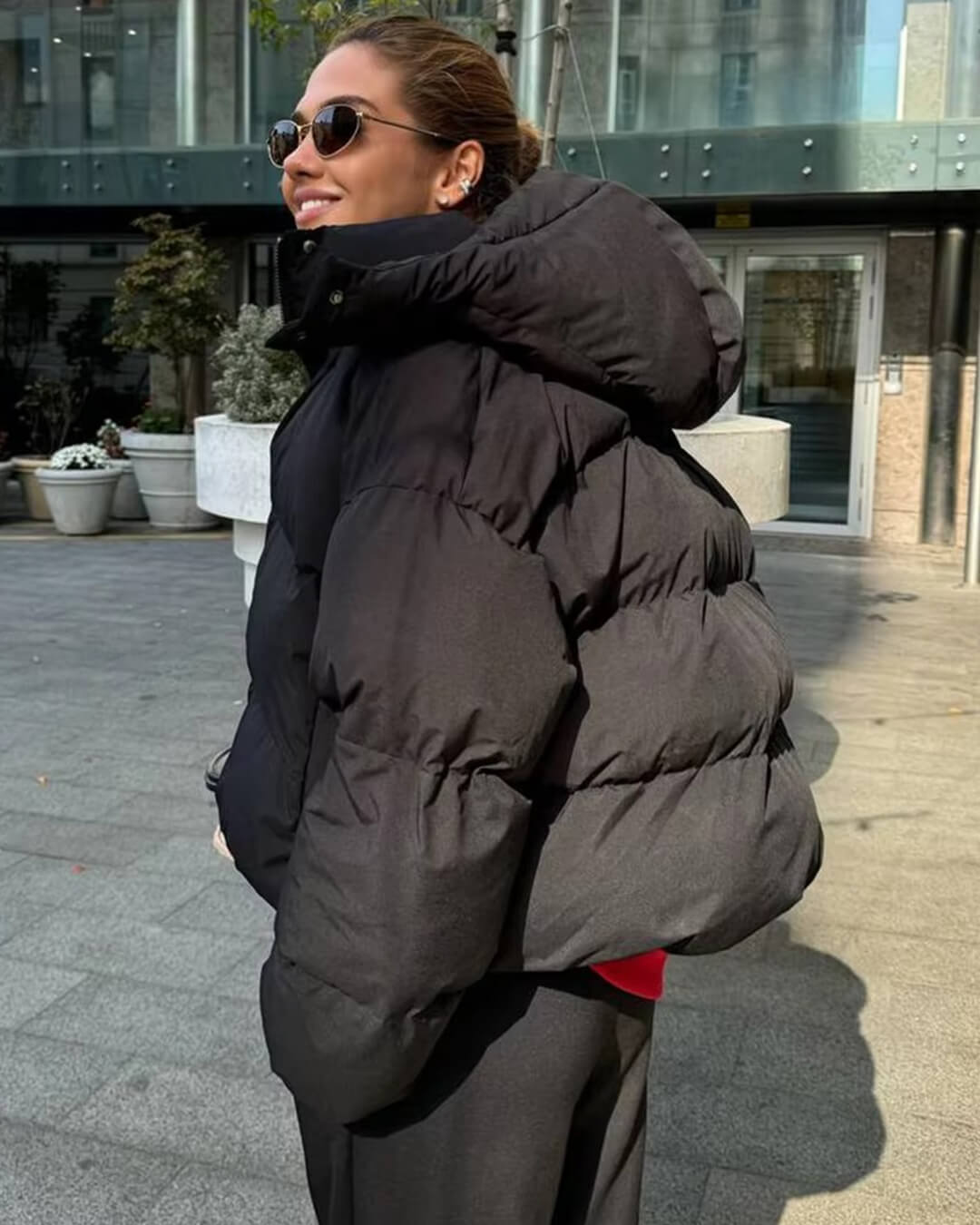 Veste matelassée à capuche Hannah