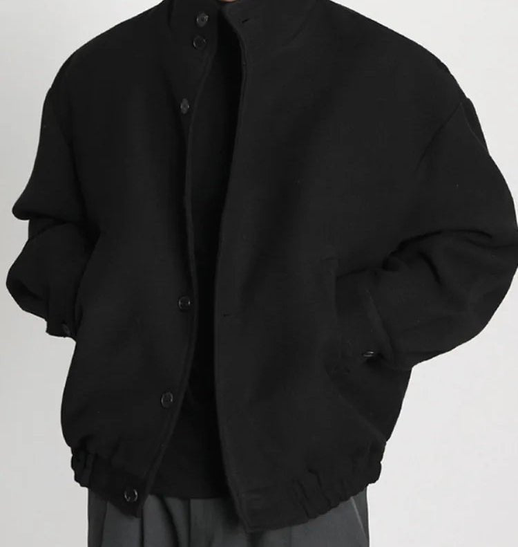 Veste Hannah à col montant avec détails boutonnés