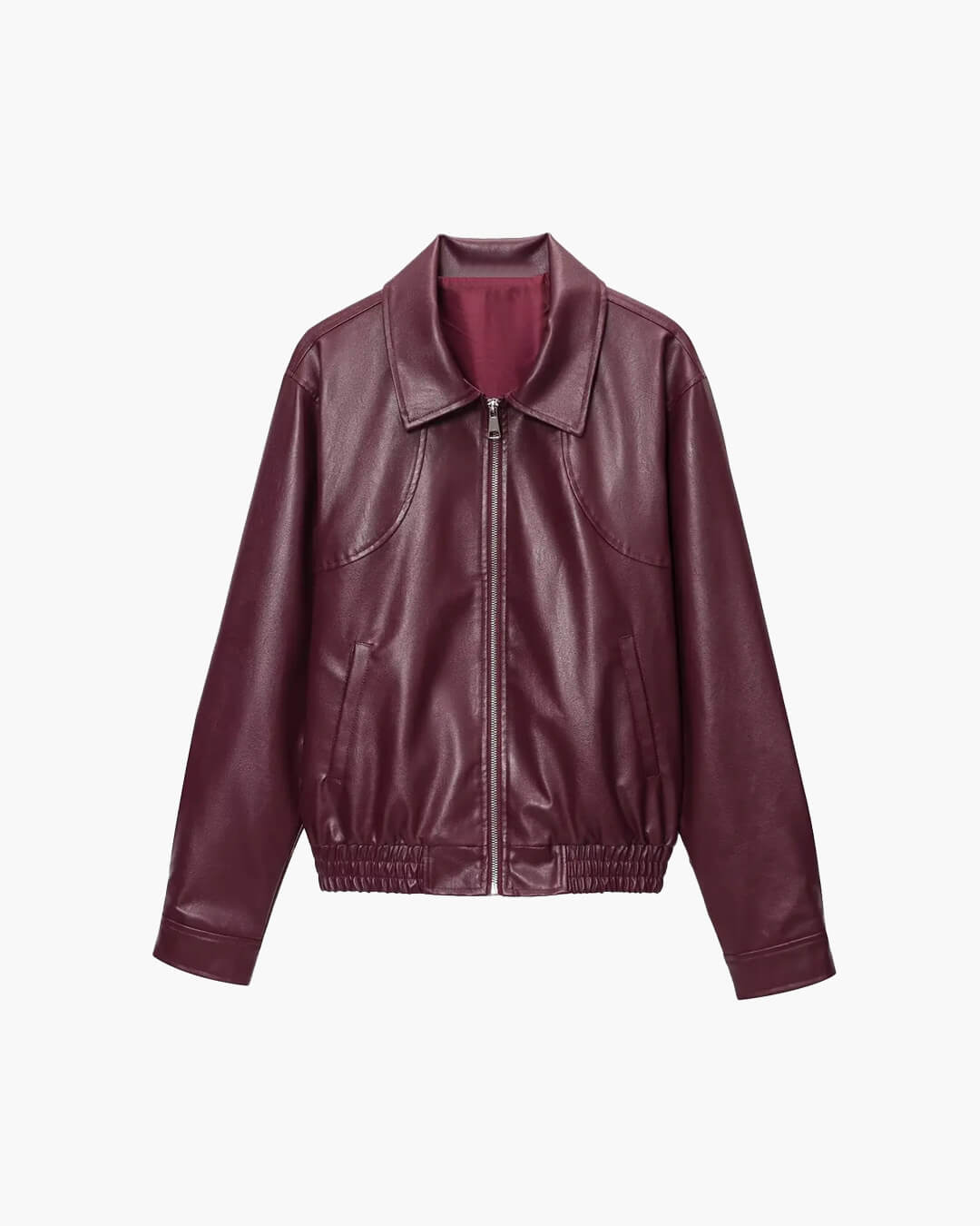 Blouson aviateur Harper en similicuir
