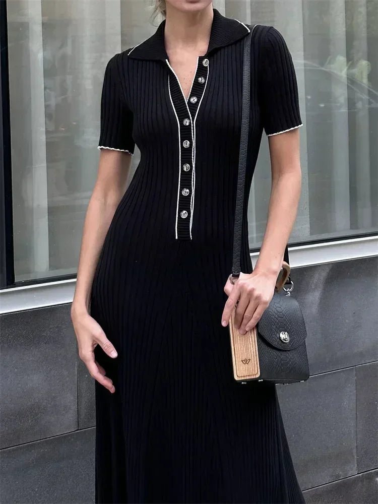 Robe midi Harriet en maille