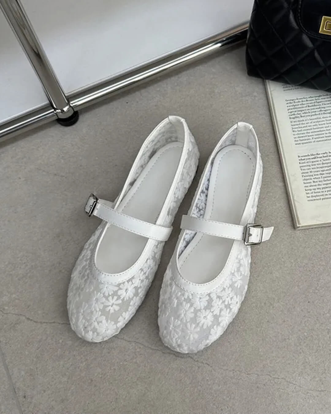 Ballerines Helen style babies en résille