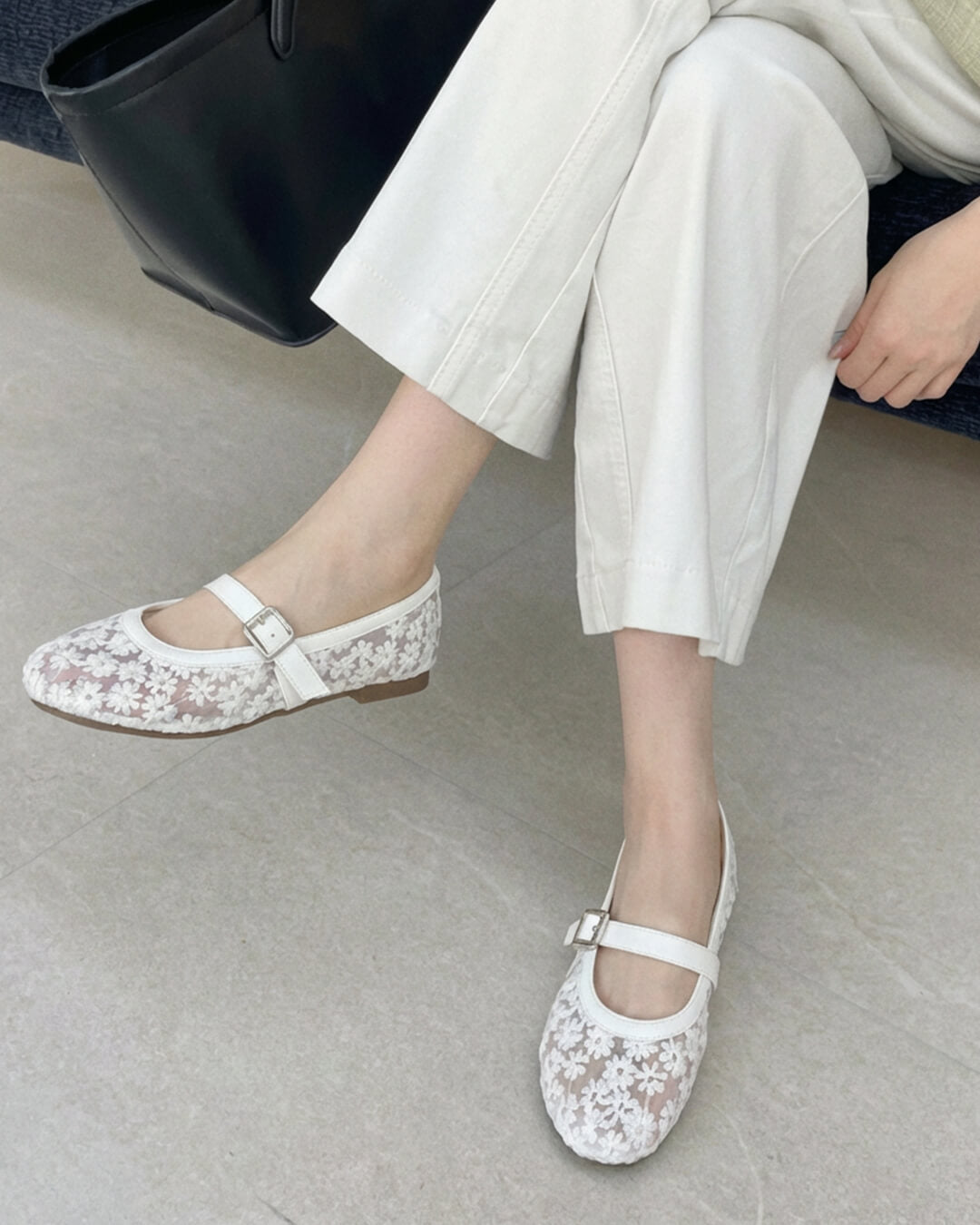 Ballerines Helen style babies en résille