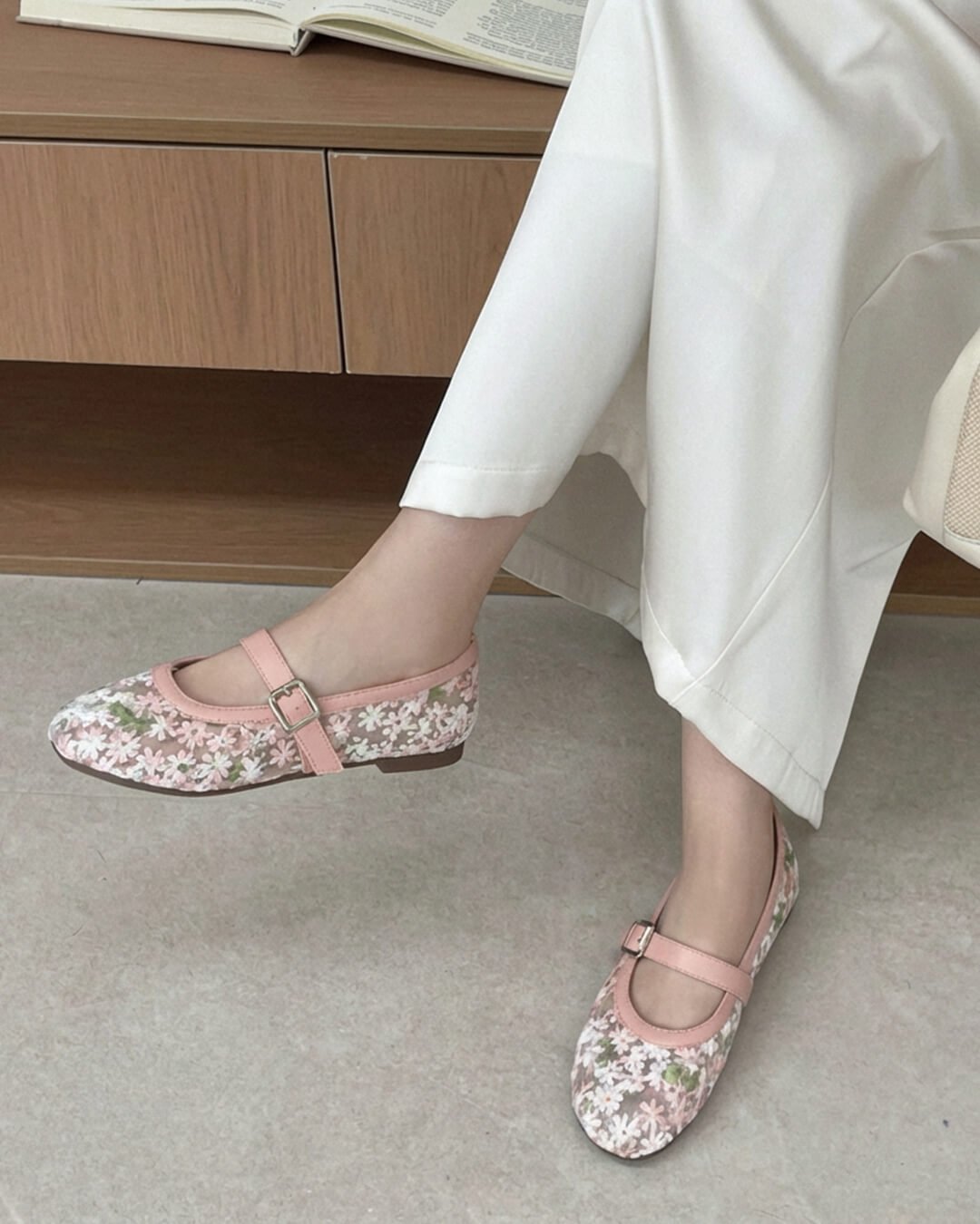 Ballerines Helen style babies en résille