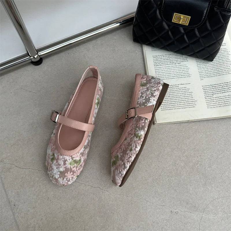 Ballerines Helen style babies en résille