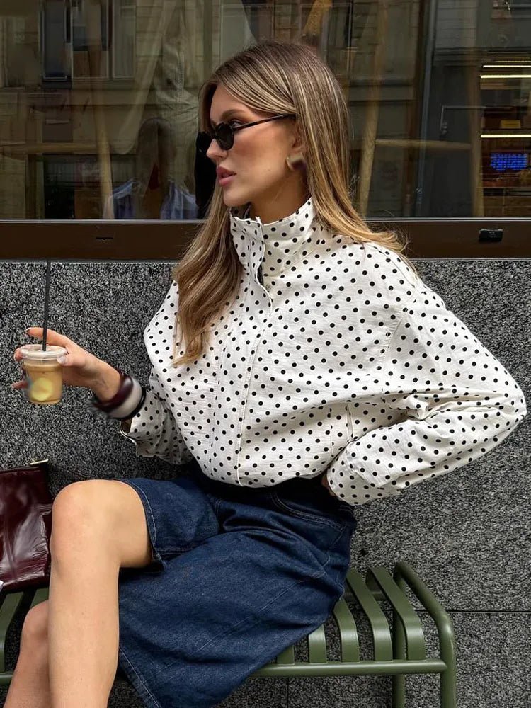 Veste Hermine à pois