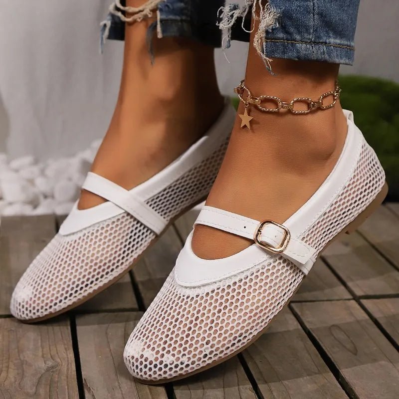 Ballerines Mary Jane Hermione en mesh