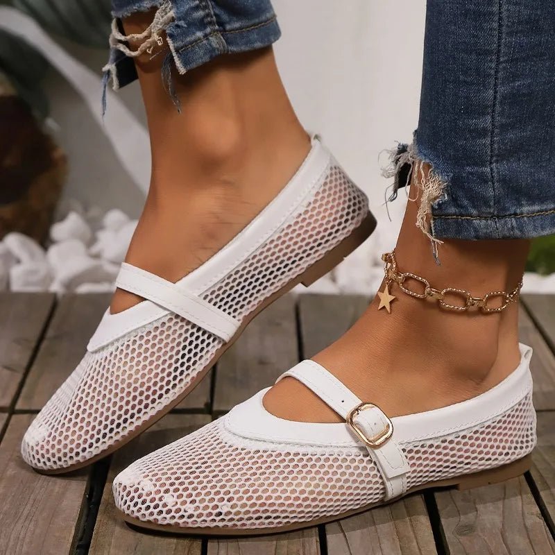 Ballerines Mary Jane Hermione en mesh