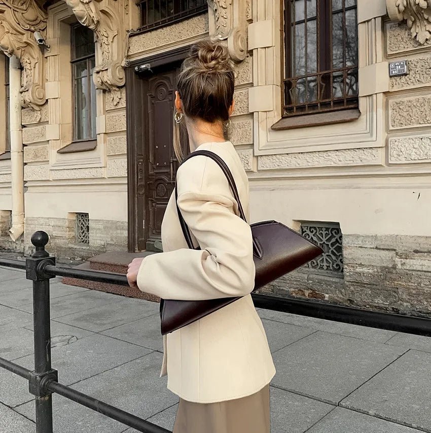 Blazer ajusté rembourré Isadora