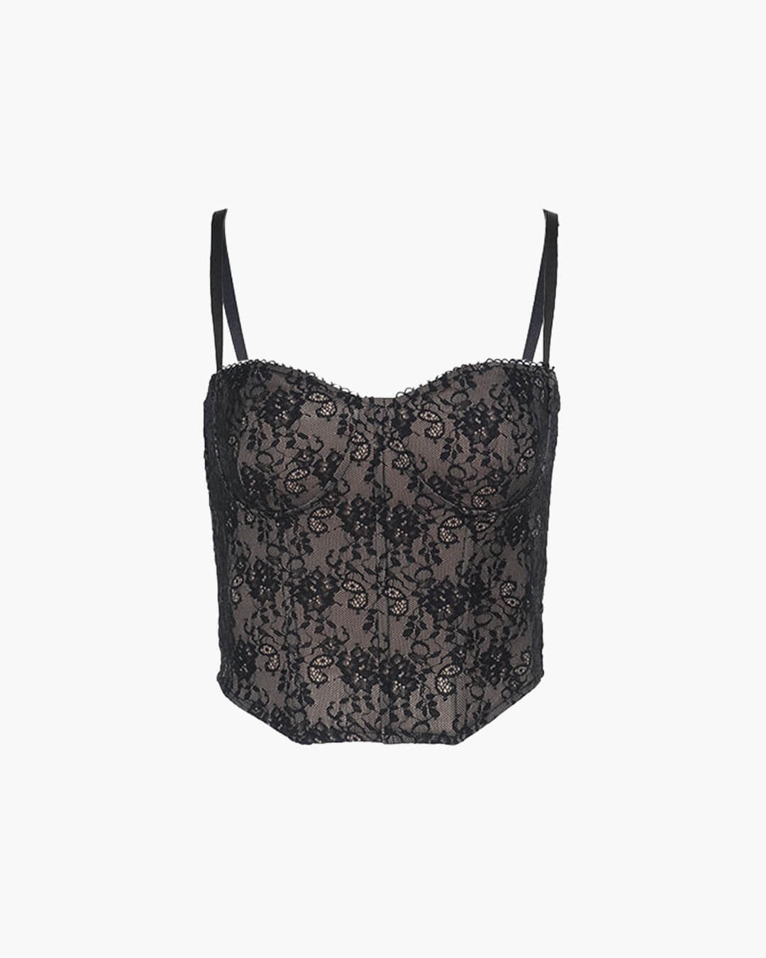 Caraco corset Iza en dentelle