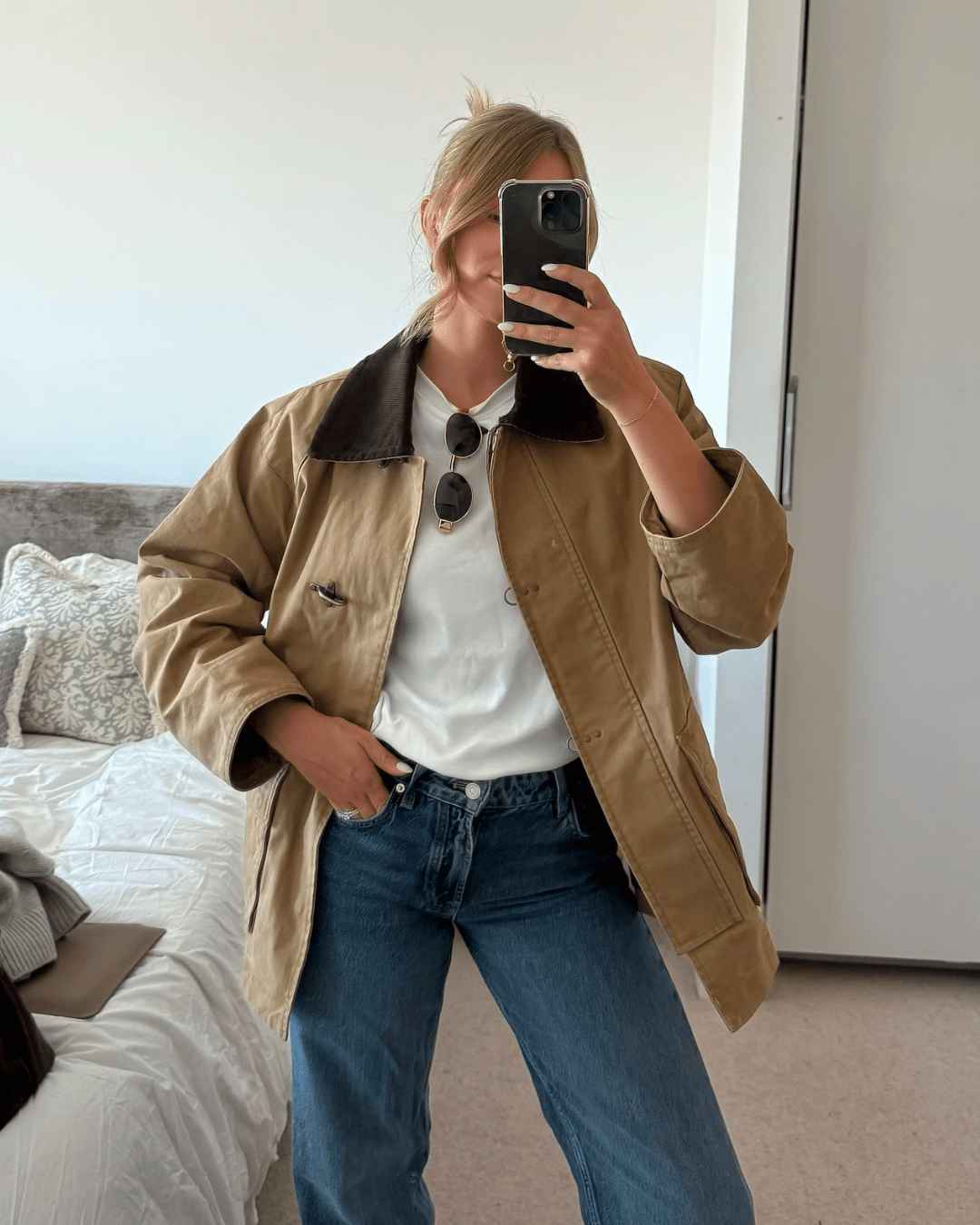 Veste de ferme Jacky en toile