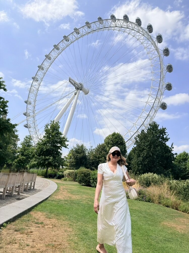 Robe midi satinée imprimée Jamila