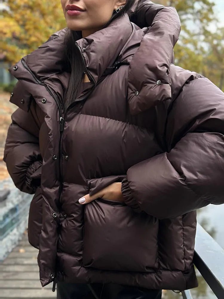 Doudoune Janine à capuche