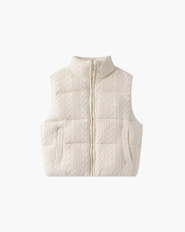 Gilet tricoté sans manches Jayden