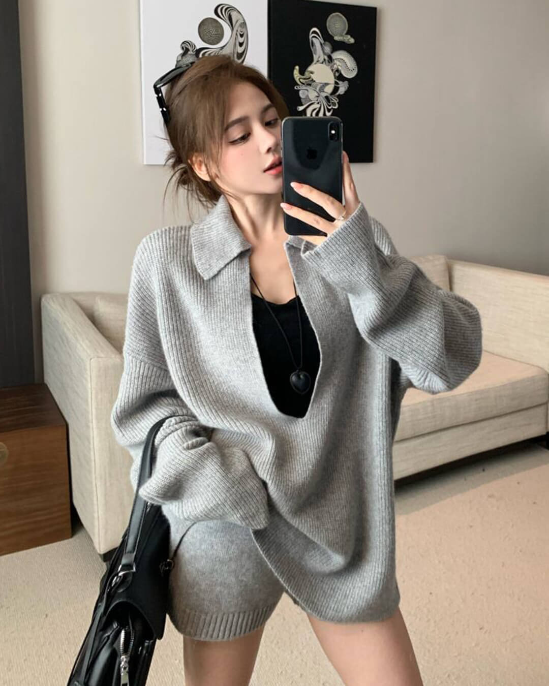 Ensemble en maille Jeannette