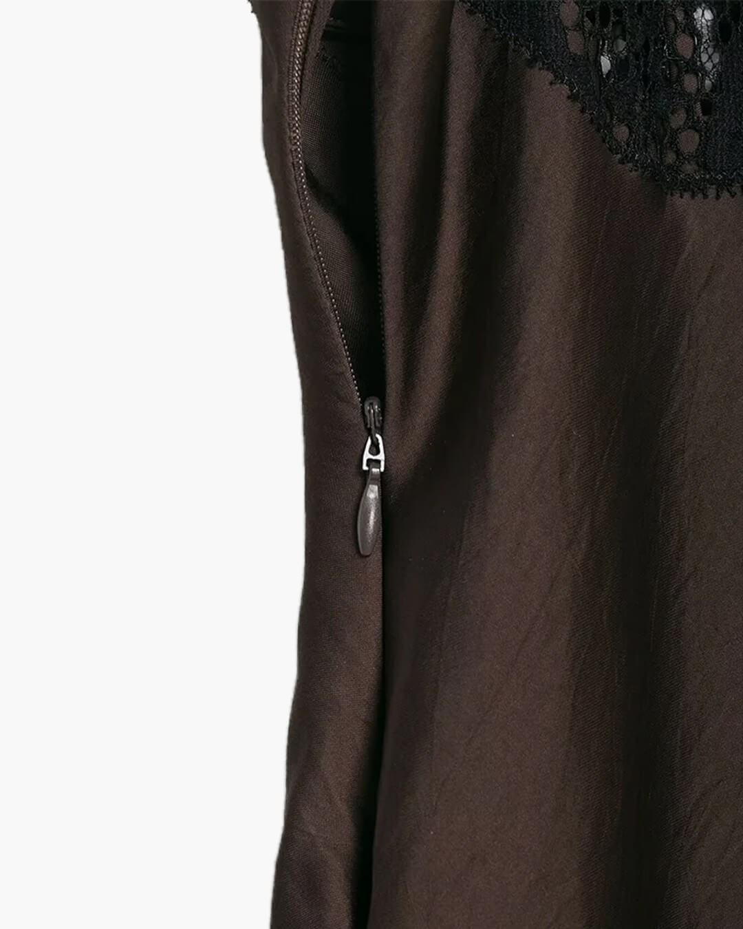 Robe nuisette en satin et dentelle Jenica