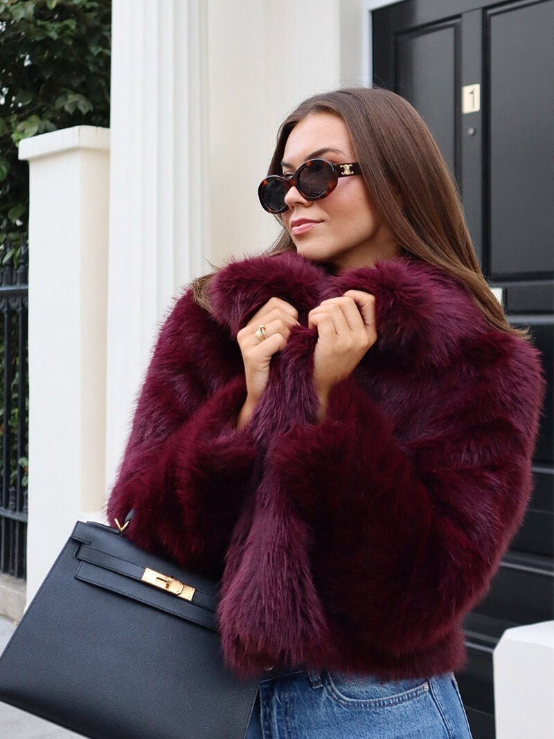 Manteau en fausse fourrure Jenna
