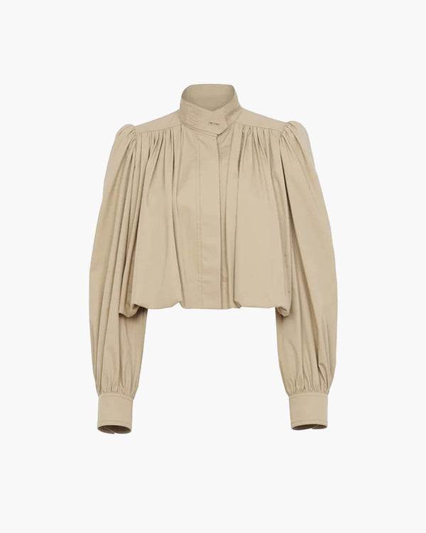 Veste Jenna plissée à coupe ample