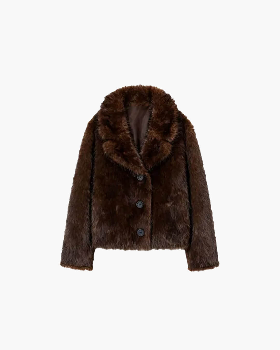 Veste réversible en similicuir et fausse fourrure Jenny
