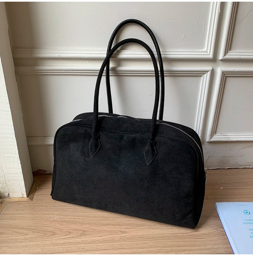 Sac bandoulière en daim Jenny