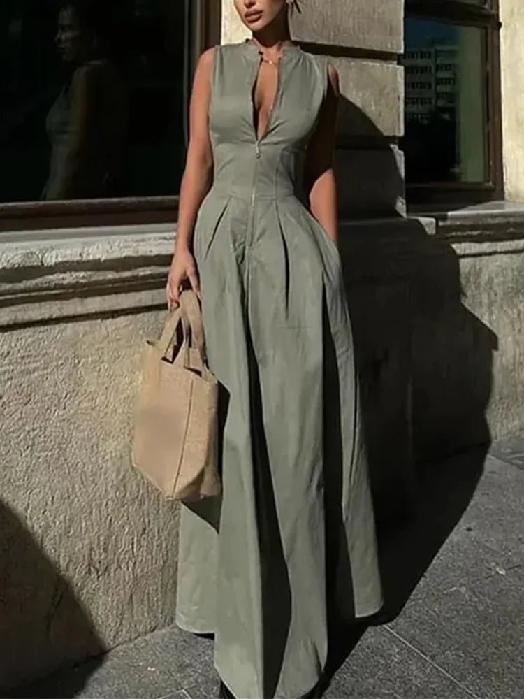 Robe midi Jessica sans manches