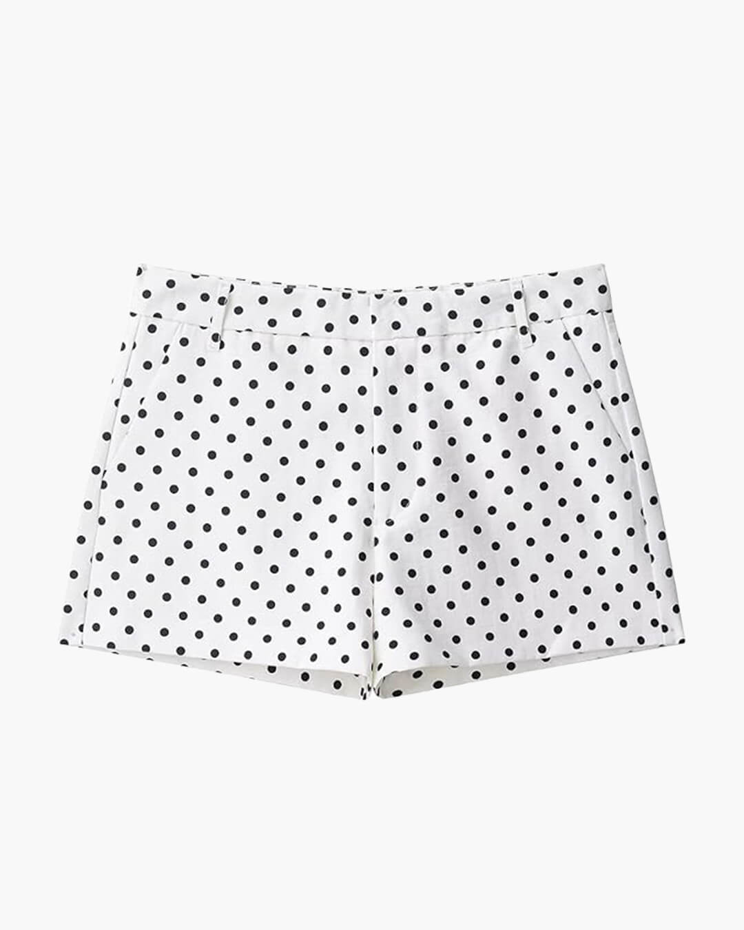 Short Jillian taille mi-haute à pois