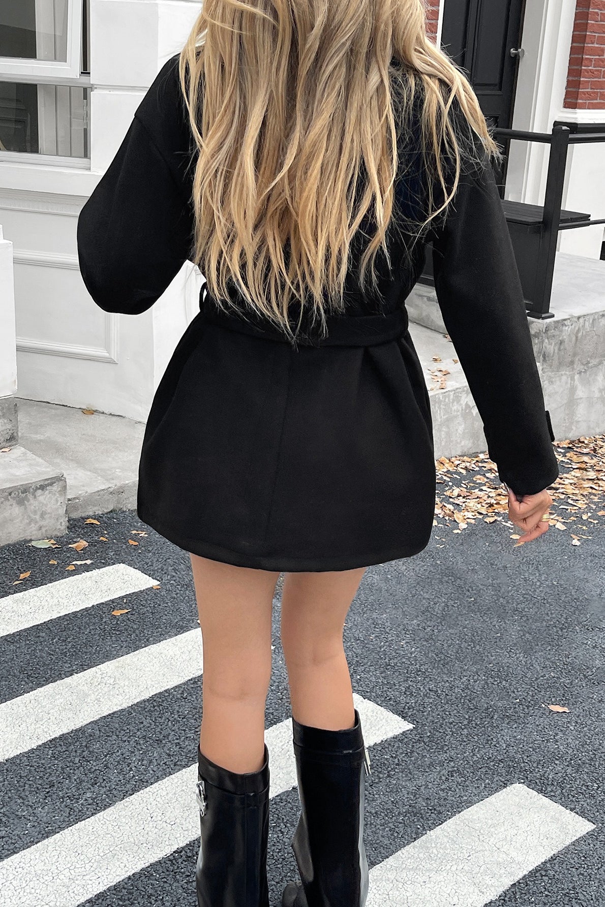 Manteau ceinturé Jolina