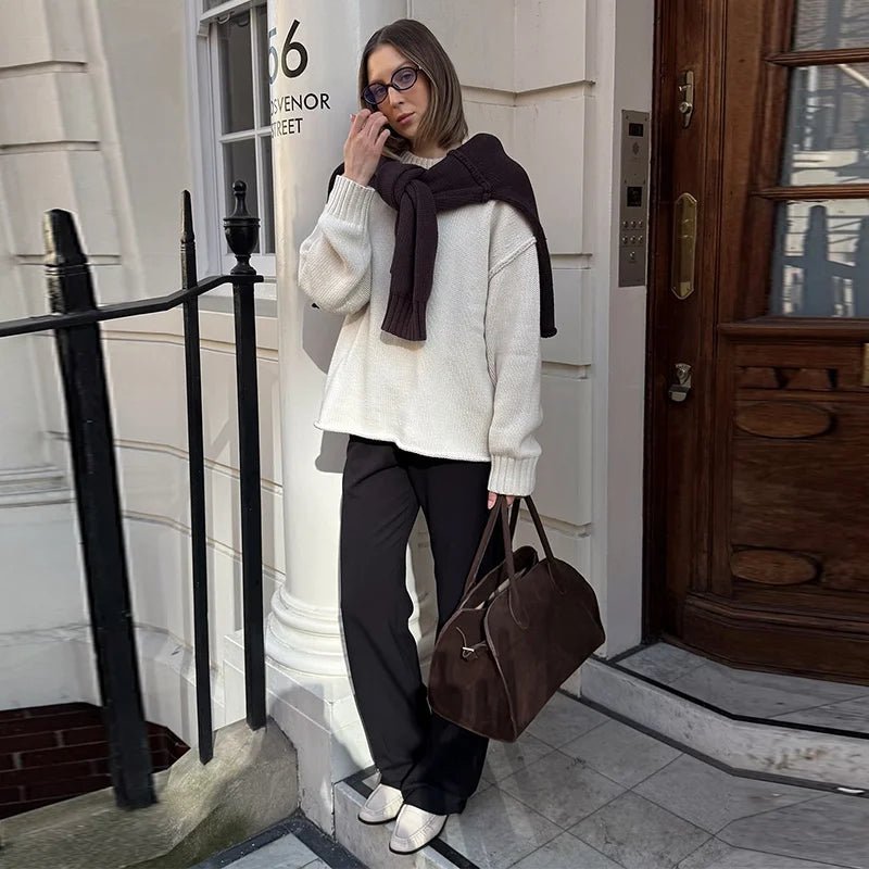 Pull Joyce ample en maille