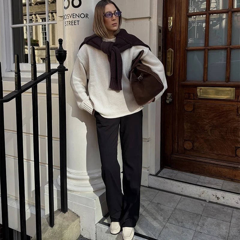 Pull Joyce ample en maille