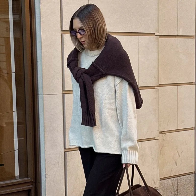 Pull Joyce ample en maille