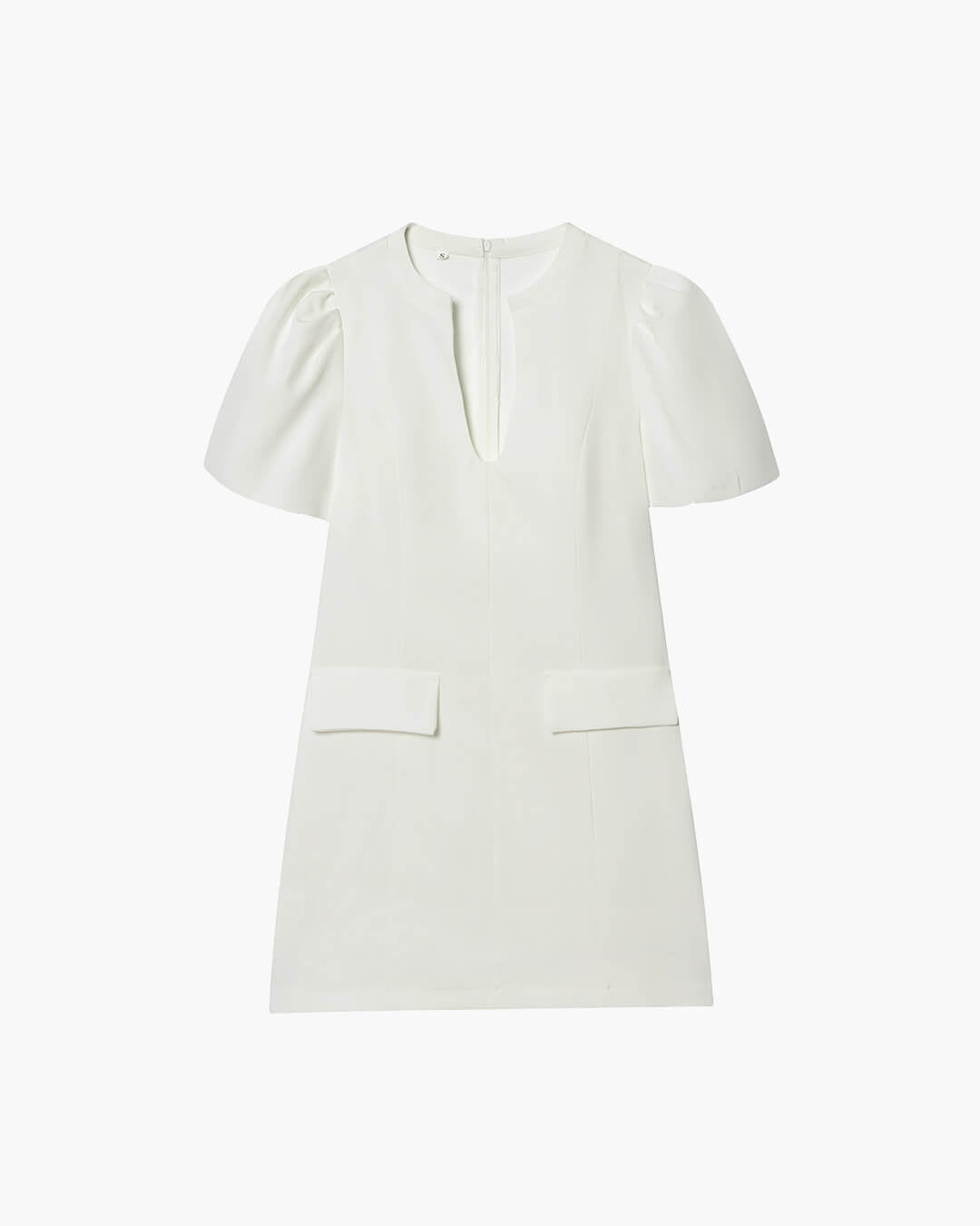 Mini-robe Julia à manches bouffantes