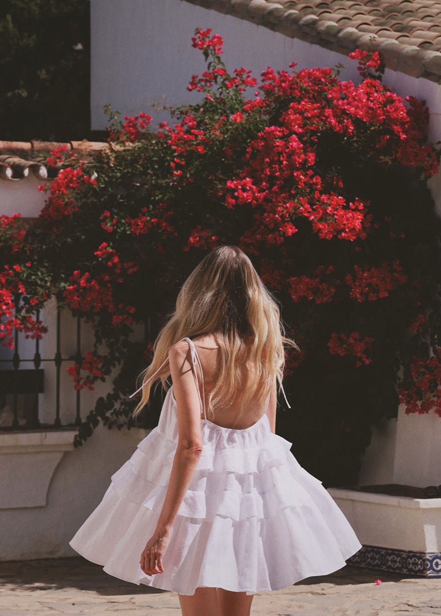 Robe d’été à volants étagés Kaira