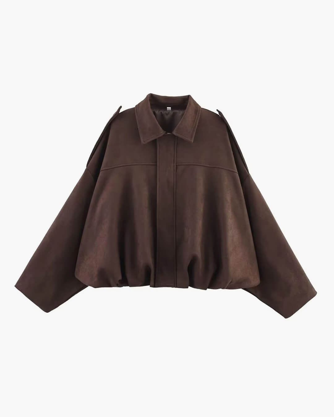 Blouson aviateur en daim Katherine