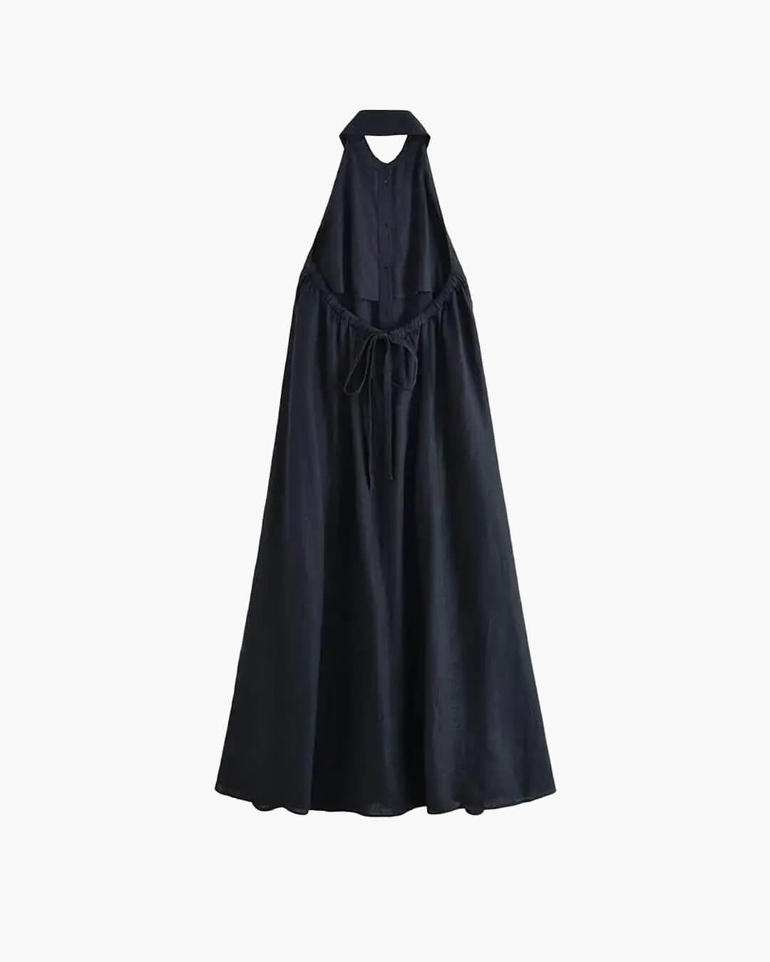Robe longue élégante Kaya à col dos nu