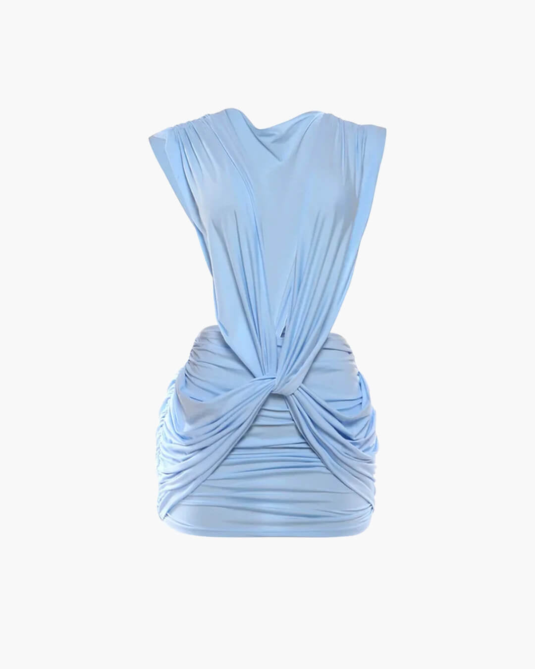Mini-robe Kaylie à encolure plongeante