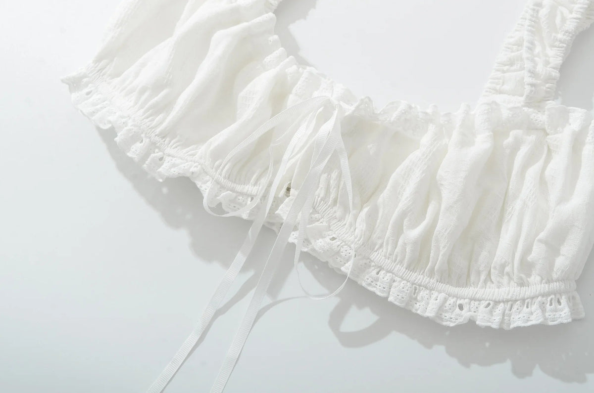 Ensemble Keila avec bralette et jupe longue