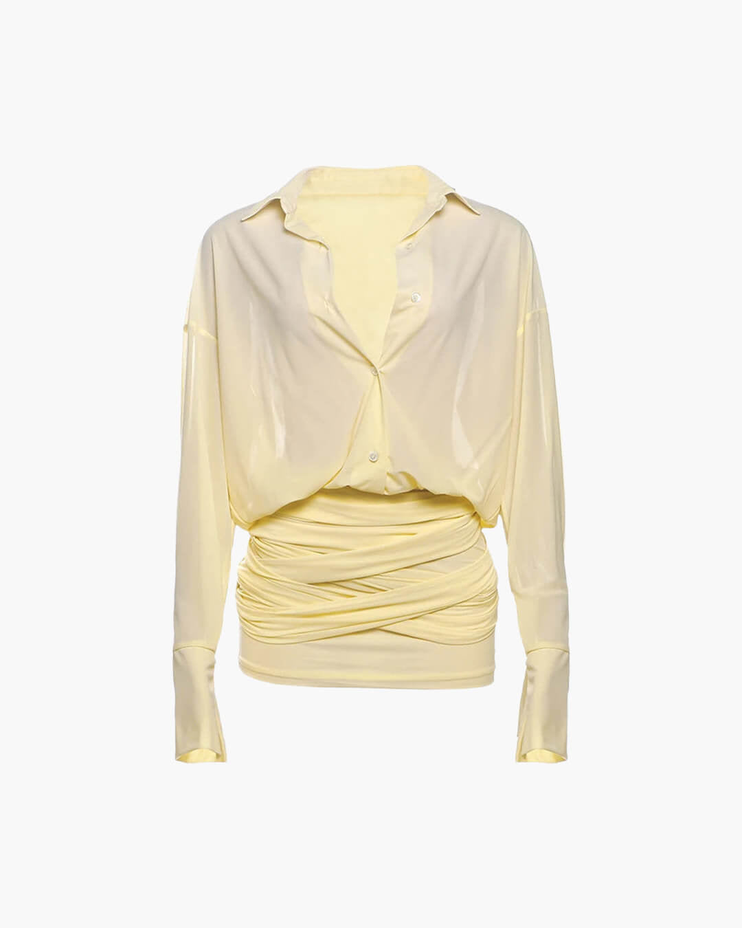 Robe-chemise à manches longues Kendall