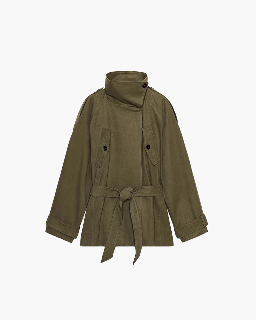 Veste coupe-vent ceinturée Kendra