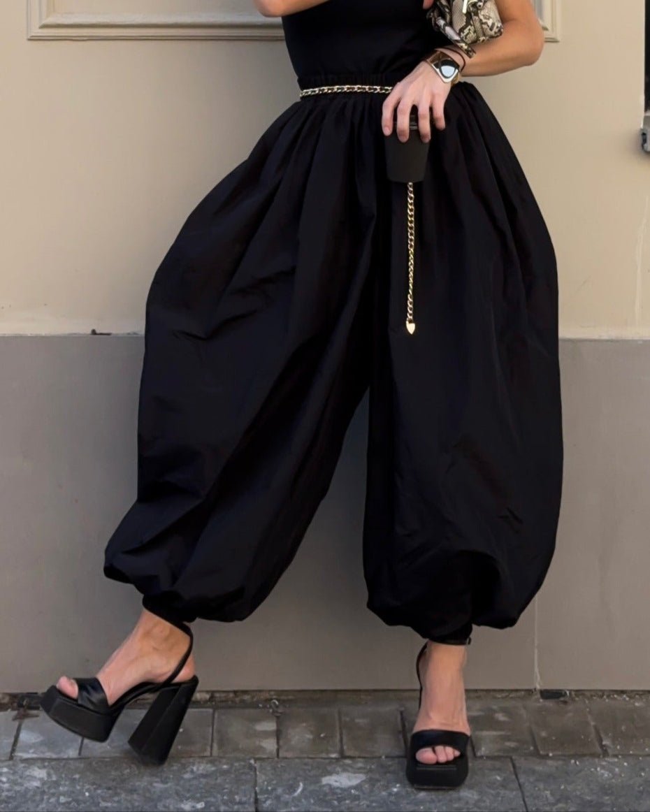 Pantalon Kerry ballon taille haute