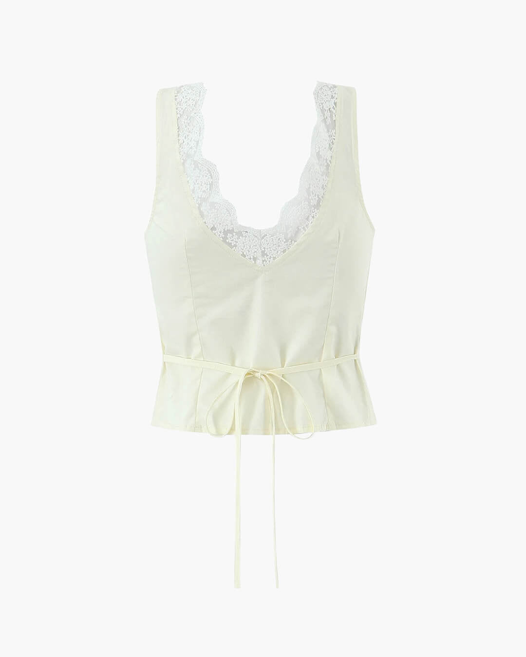 Ensemble jupe courte à bordure en dentelle Klarissa