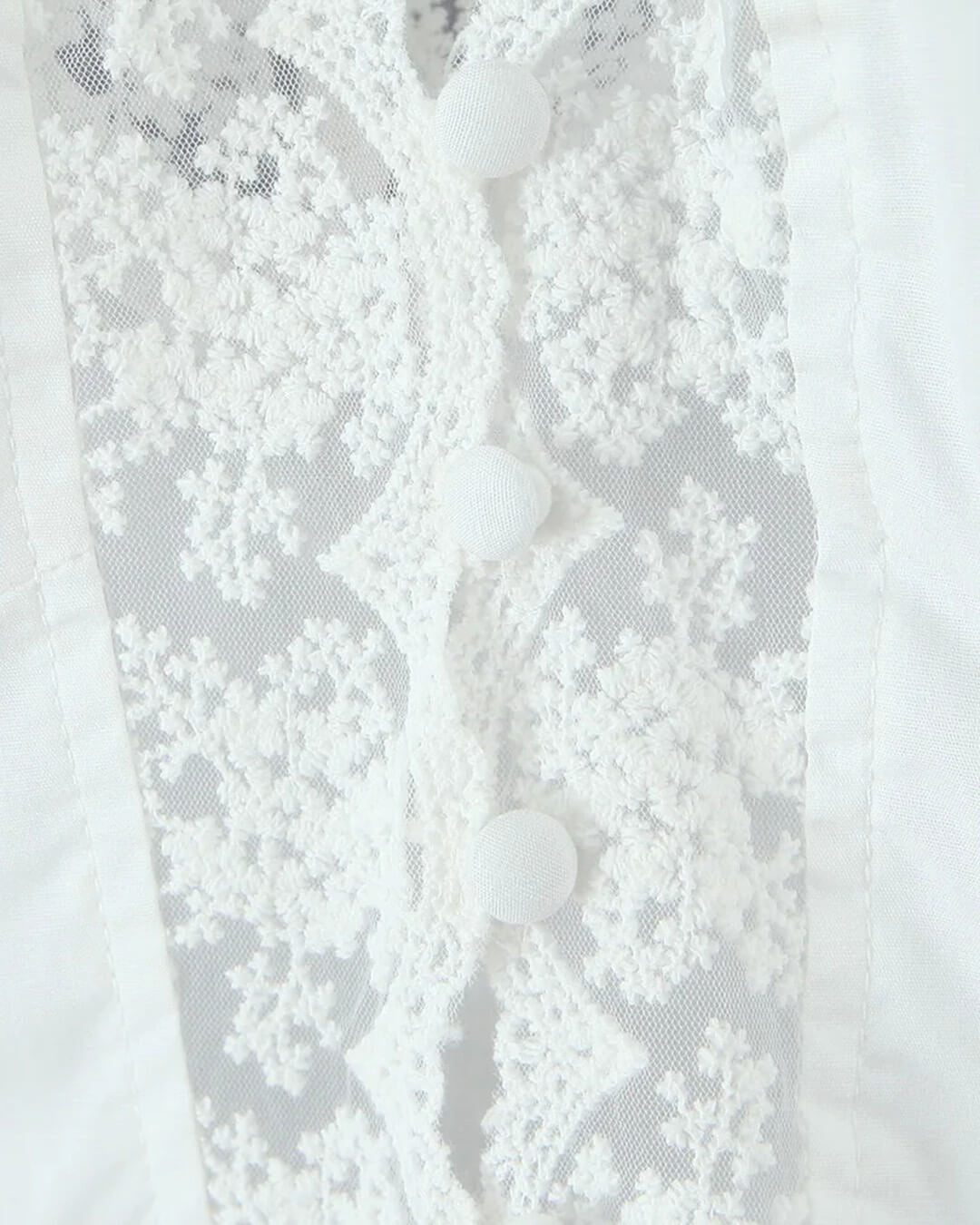 Ensemble jupe courte à bordure en dentelle Klarissa