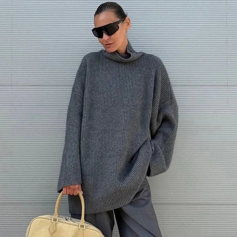 Robe oversize en maille Hedda