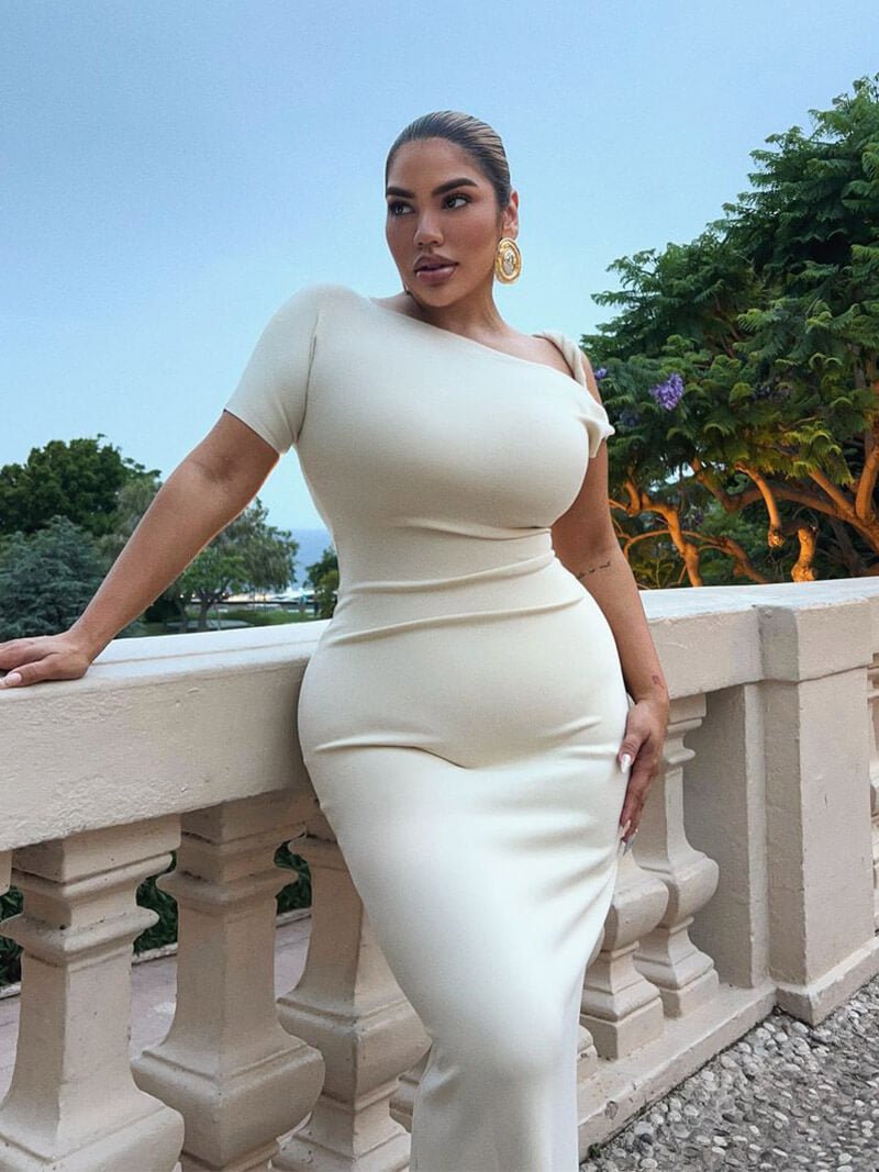 Robe longue torsadée Kylie