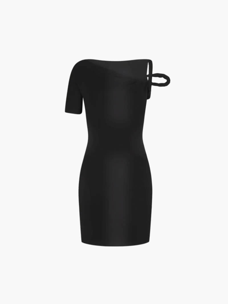 Robe courte torsadée Kylie