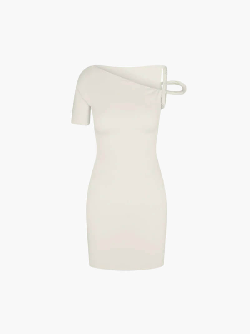 Robe courte torsadée Kylie