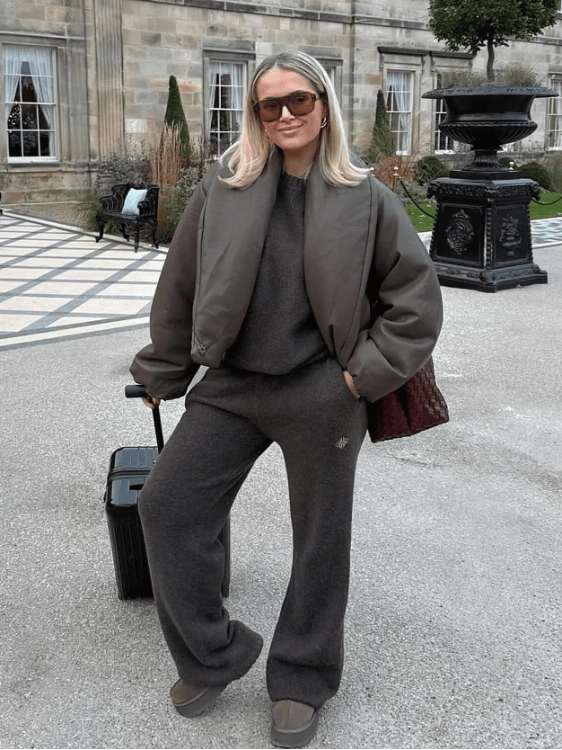 Veste en cuir à revers Lara