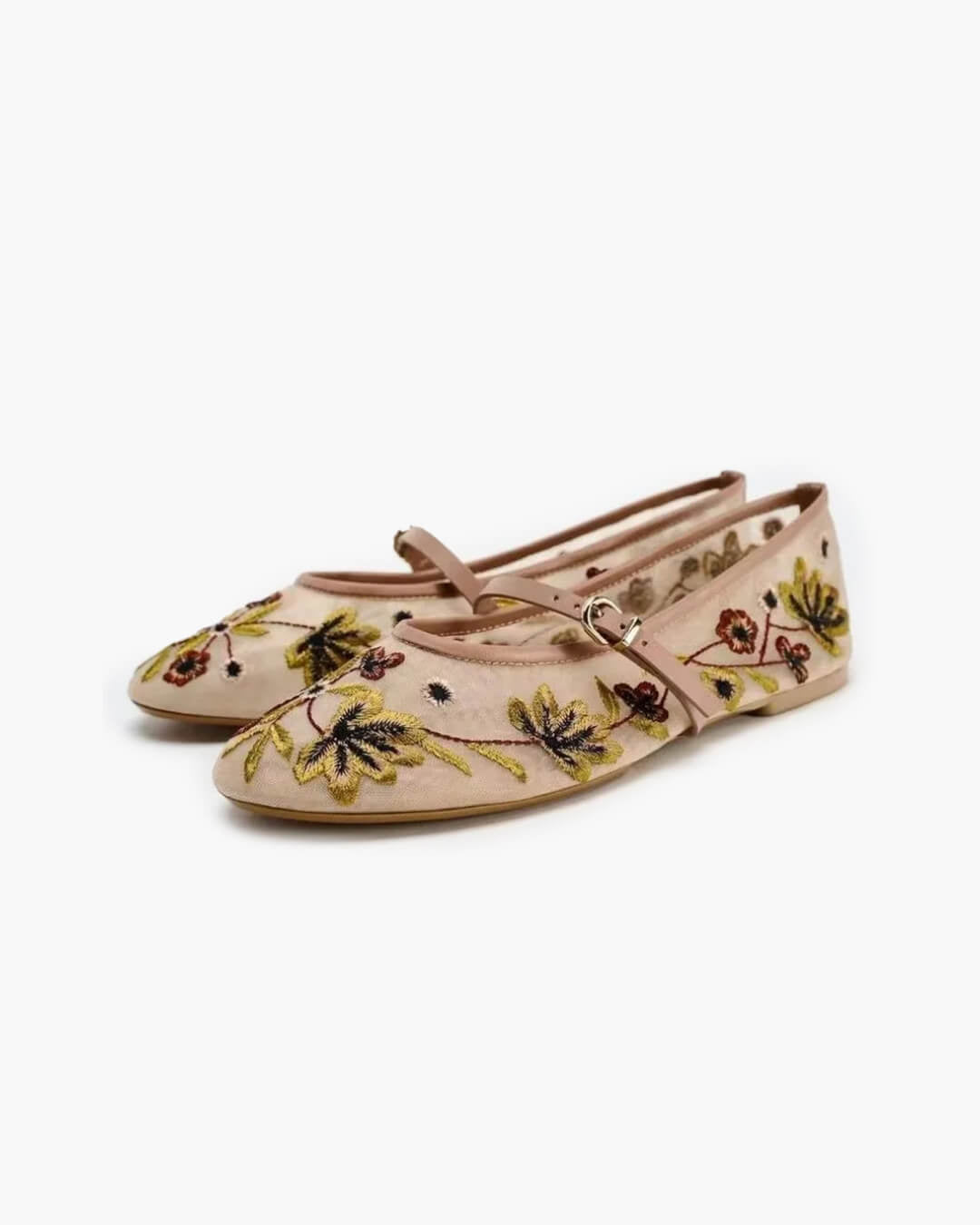 Ballerines Leah brodées